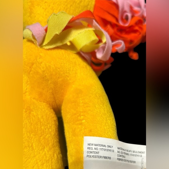 2014 Hasbro My Little Pony Apple Jack plush stuffy approx 11 inch used some fade - Picture 8 of 9